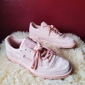 Reebok Club C Sneakers, Pink/Salmon, Men's size 10